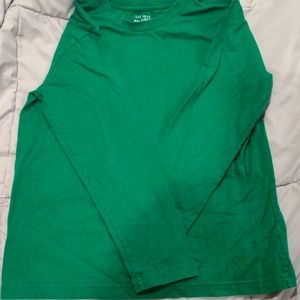 Boys Children's Place PLACE long sleeve kelly green